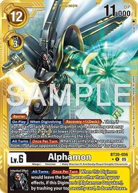 Alphamon (Gold Border)