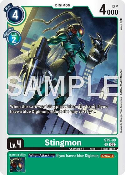 Stingmon ST9 09 Reprint