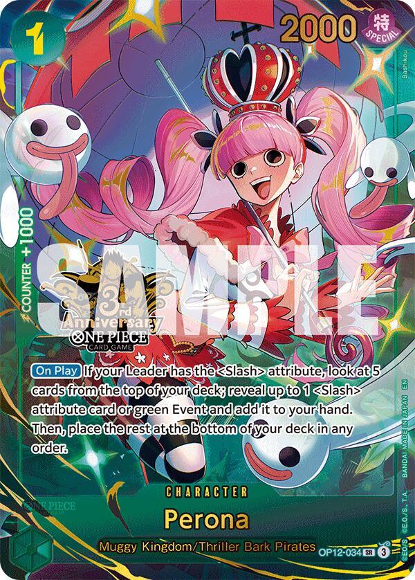 Perona (Japanese Version 3rd Anniversary Set) - One Piece