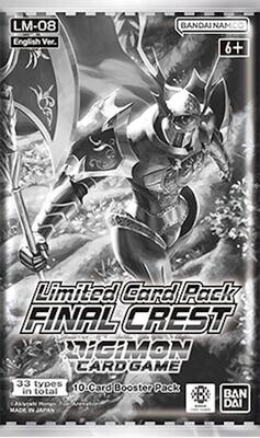 Limited Card Pack -Final Crest- (Sealed Promotional Pack)