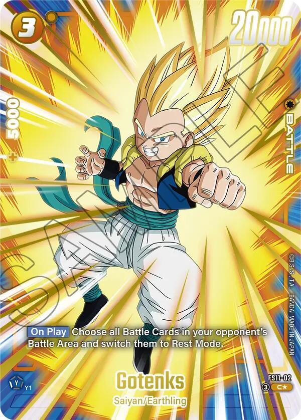 Gotenks - FS11-02 (Gold) - Starter Deck EX: The Phase of Evolution