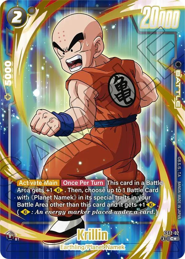 Krillin - FS12-02 (Gold) - Starter Deck EX: The Beat of Ki