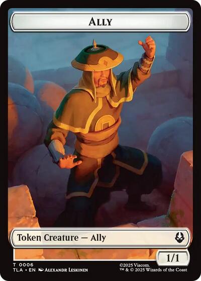 Ally 0006 Bear Double Sided Tokens