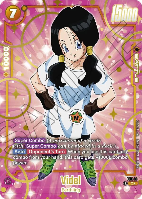 Videl (Gold) - Starter Deck EX: The Phase of Evolution - Dragon