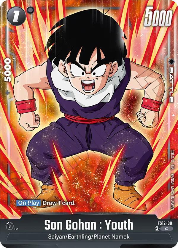 Son Gohan : Youth - FS12-08 - Starter Deck EX: The Beat of Ki