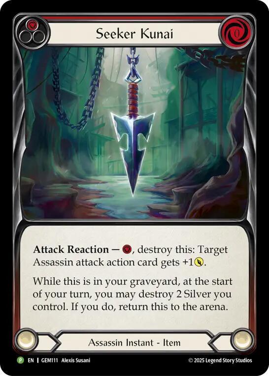 Seeker Kunai (Red)