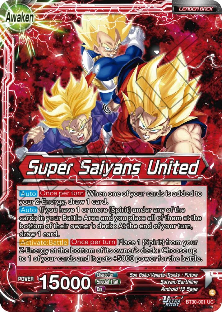 Son Goku, Vegeta, & Trunks // Super Saiyans United - Three