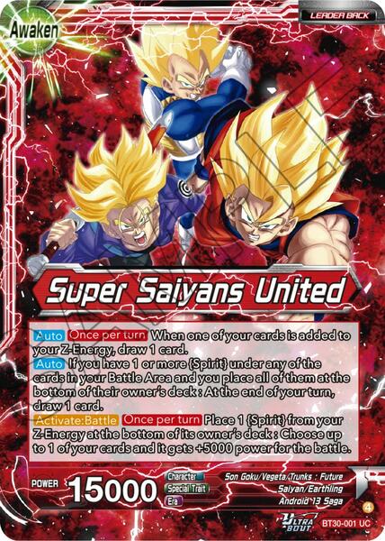 Son Goku, Vegeta, & Trunks // Super Saiyans United - Three