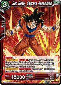 Son Goku, Saiyans Assembled card art