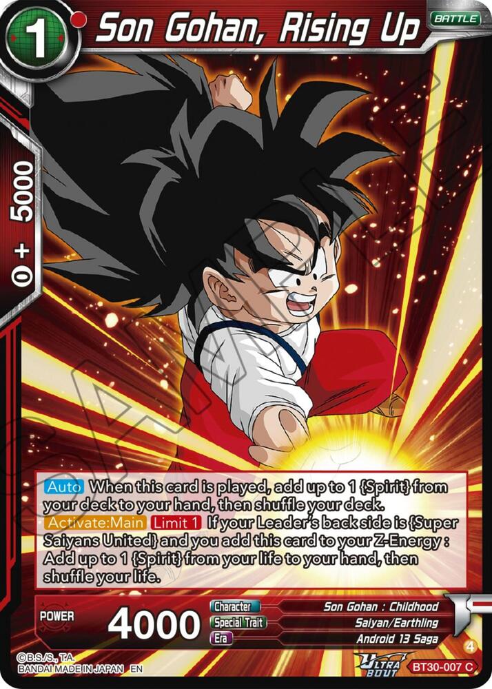 Son Gohan, Rising Up - Three Glorious Fighters - Dragon Ball Super
