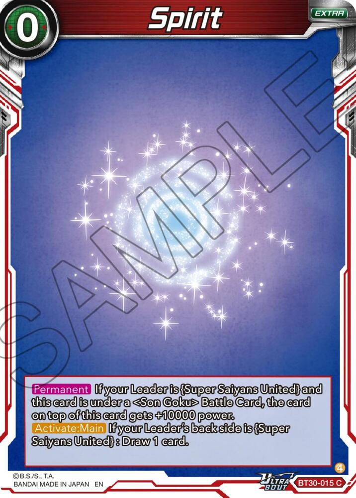 Spirit - Three Glorious Fighters - Dragon Ball Super: Masters