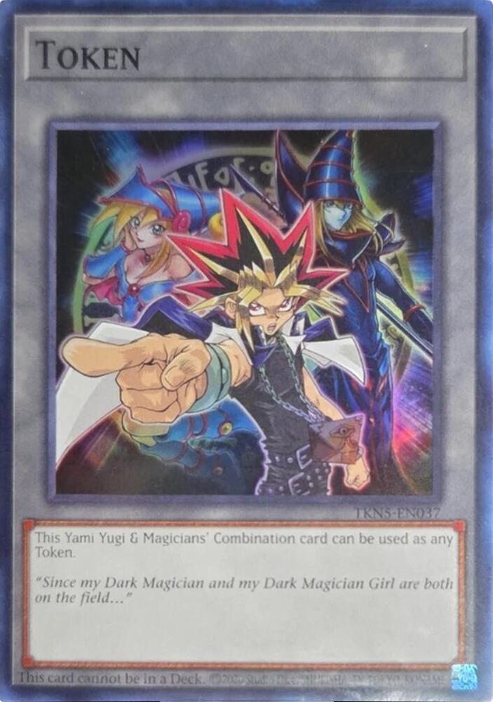 Token: Yami Yugi & Magicians Combination - Burst Protocol - YuGiOh
