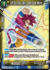 SS4 Son Goku (Mini), Small Super Warrior card art