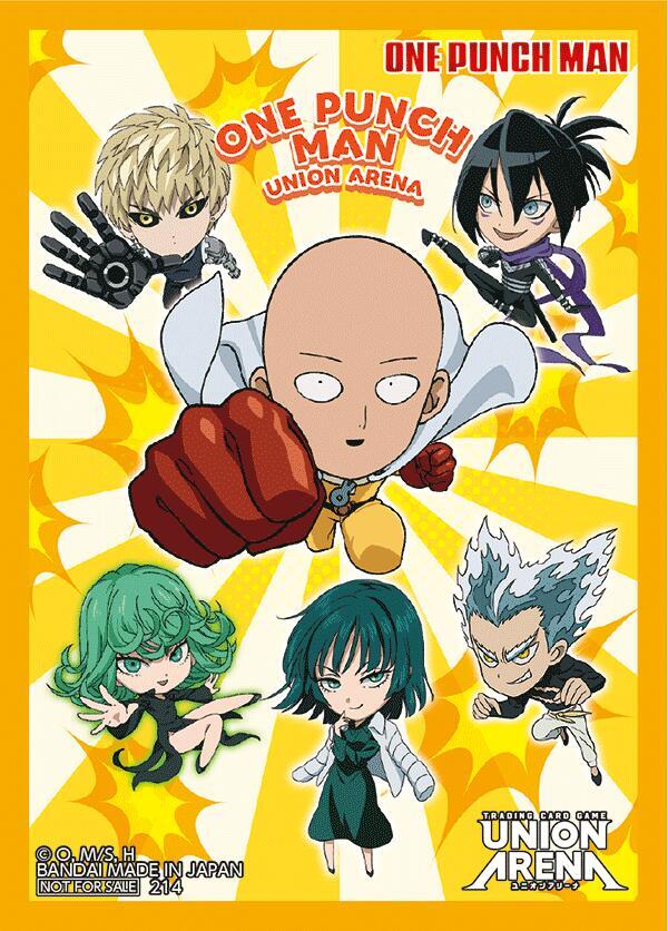 Union Arena Rare Battle AP Card Sleeves - One Punch Man (3-Pack