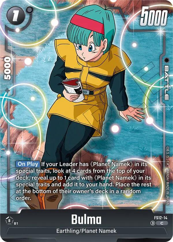 Bulma - FS12-14 - Starter Deck EX: The Beat of Ki - Dragon Ball