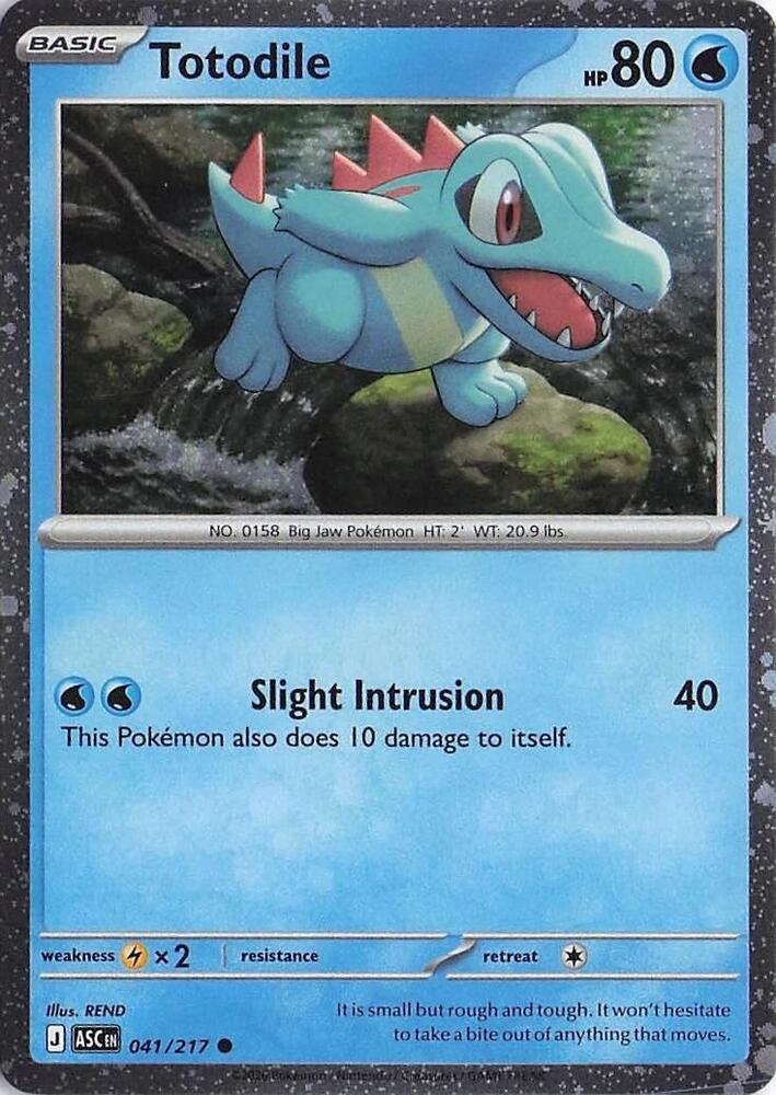 Totodile (Cosmos Holo) 041/217