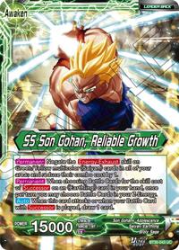 Son Gohan // SS Son Gohan, Reliable Growth card art