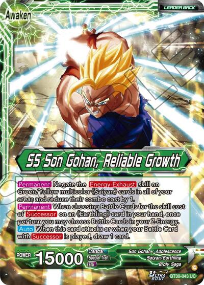Son Gohan // SS Son Gohan, Reliable Growth