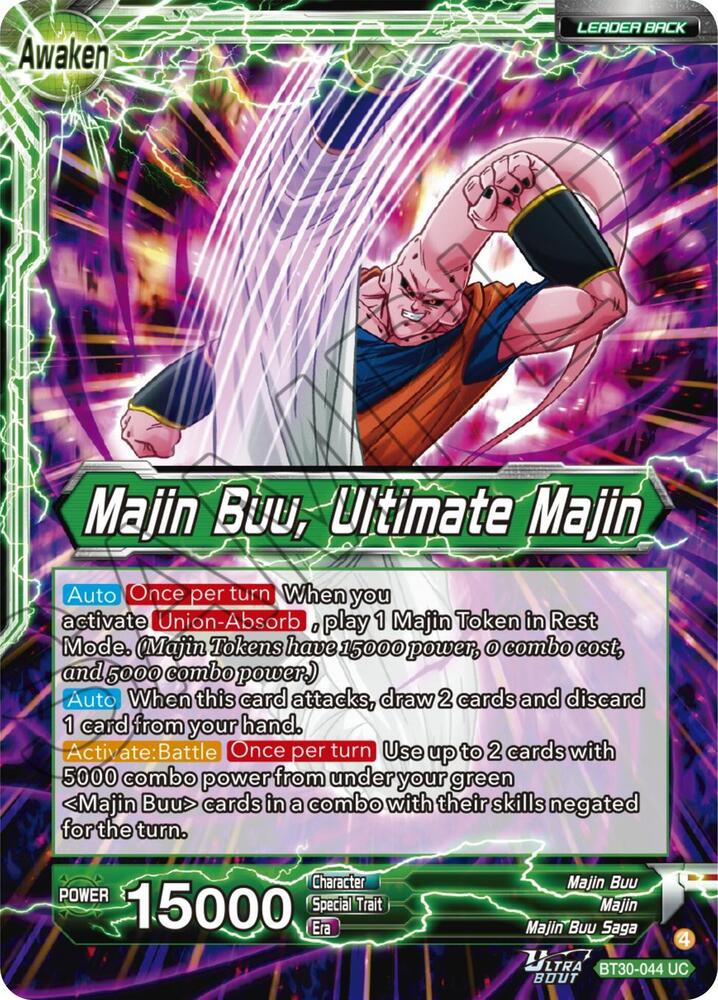 Majin Buu // Majin Buu, Ultimate Majin - Three Glorious Fighters