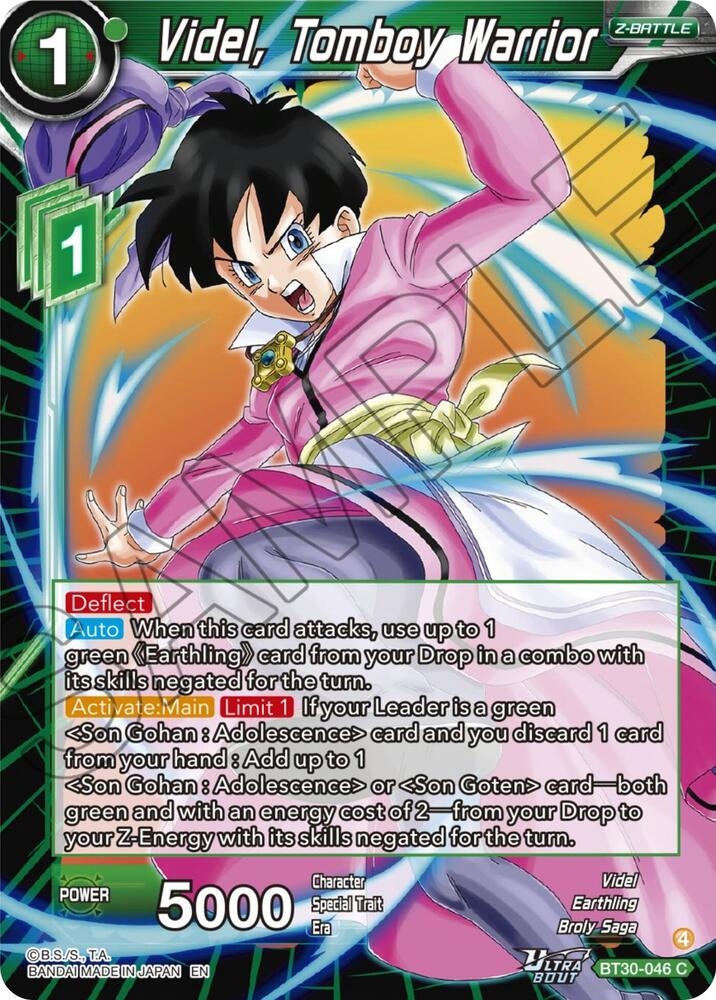 Videl, Tomboy Warrior - Three Glorious Fighters - Dragon Ball