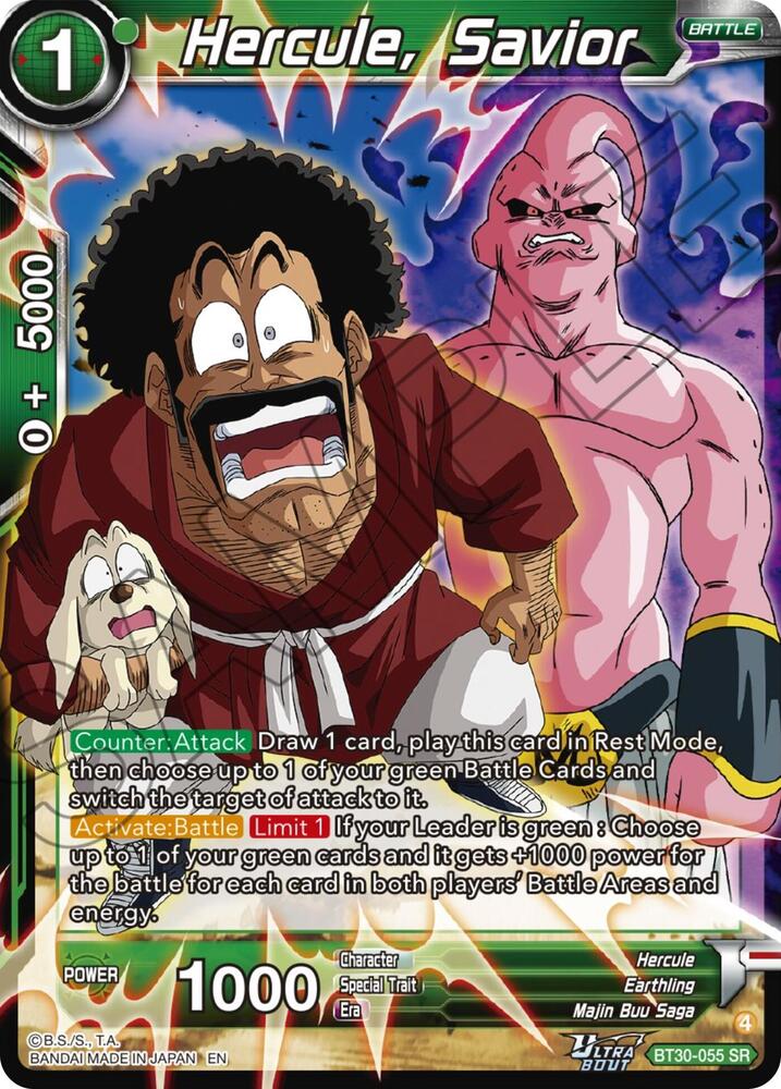 Hercule, Savior - Three Glorious Fighters - Dragon Ball Super