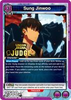 Sung Jinwoo (Winner) - Union Arena Promotion Cards - Union Arena