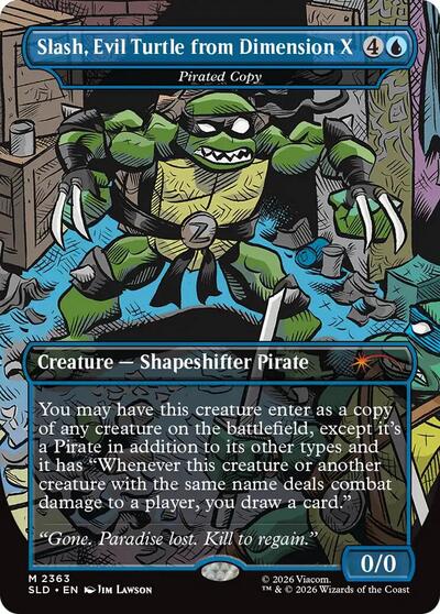 Pirated Copy (Secret Lair) from SLD #2363, Magic: The Gathering card