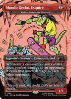 Mondo Gecko, Esquire - Kediss, Emberclaw Familiar - Secret Lair