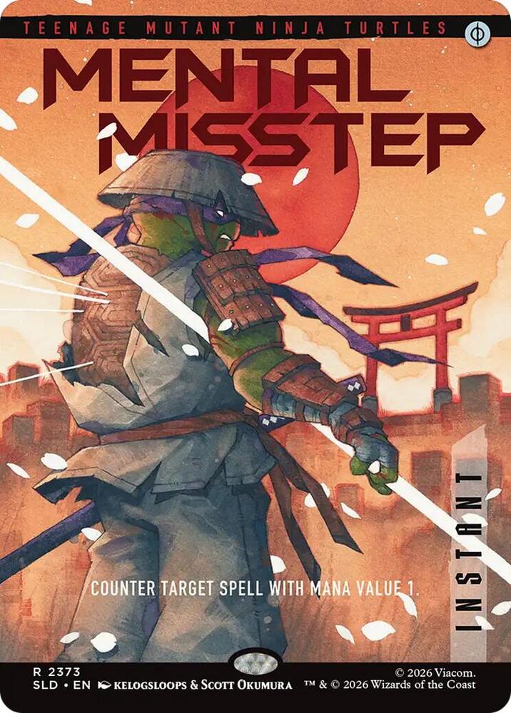 Mental Misstep (2373) - Secret Lair Drop Series - Magic: The