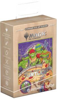 Ultimate Guard Card Sleeves Magic: The Gathering: Teenage Mutant Ninja Turtles Art Sleeves - Pizza Box (100-Pack)