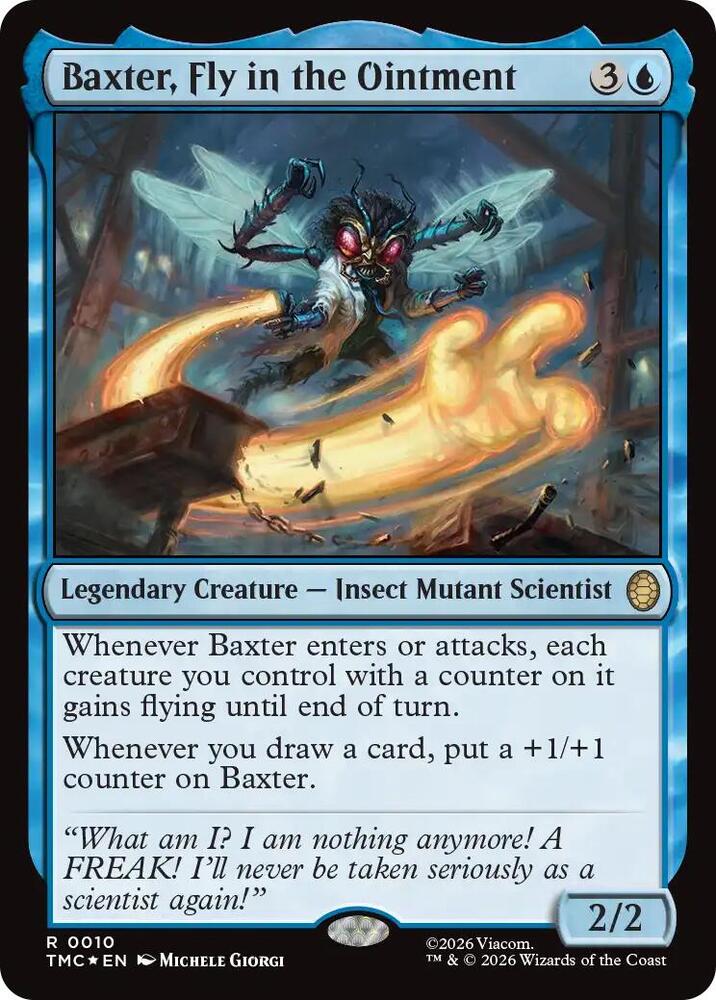 Baxter, Fly in the Ointment (Surge Foil) - Commander: Teenage