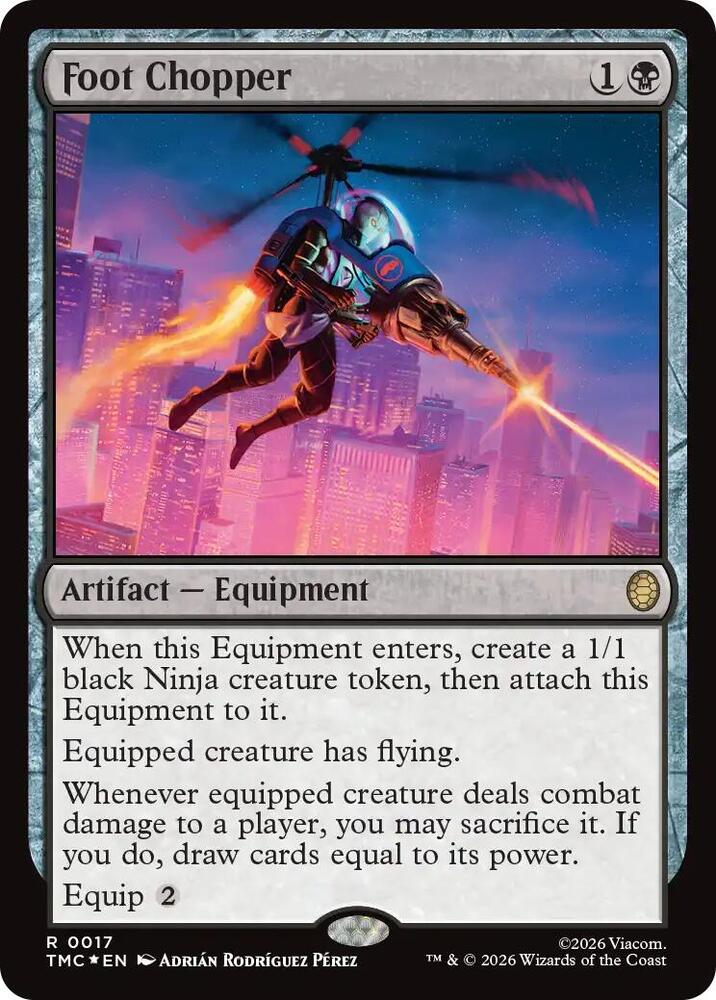 Foot Chopper (Surge Foil) - Commander: Teenage Mutant Ninja