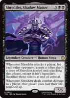 MTG 影の達人、シュレッダー ボーダーレス サージfoil 英語版 Shredder, Shadow Master (Surge Foil) - Commander: Teenage Mutant