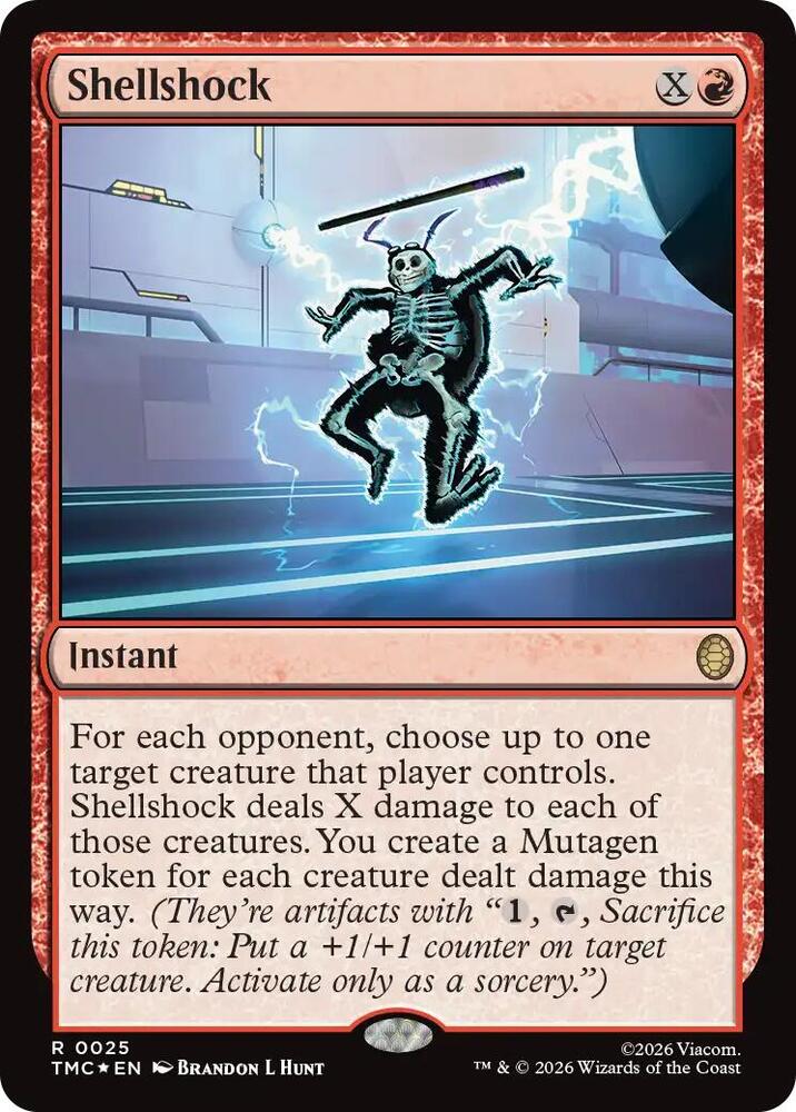 MTG すべそれ 天使トークン Amazon版 Foil PSA10 Shellshock (Surge Foil) - Commander: Teenage Mutant Ninja Turtles
