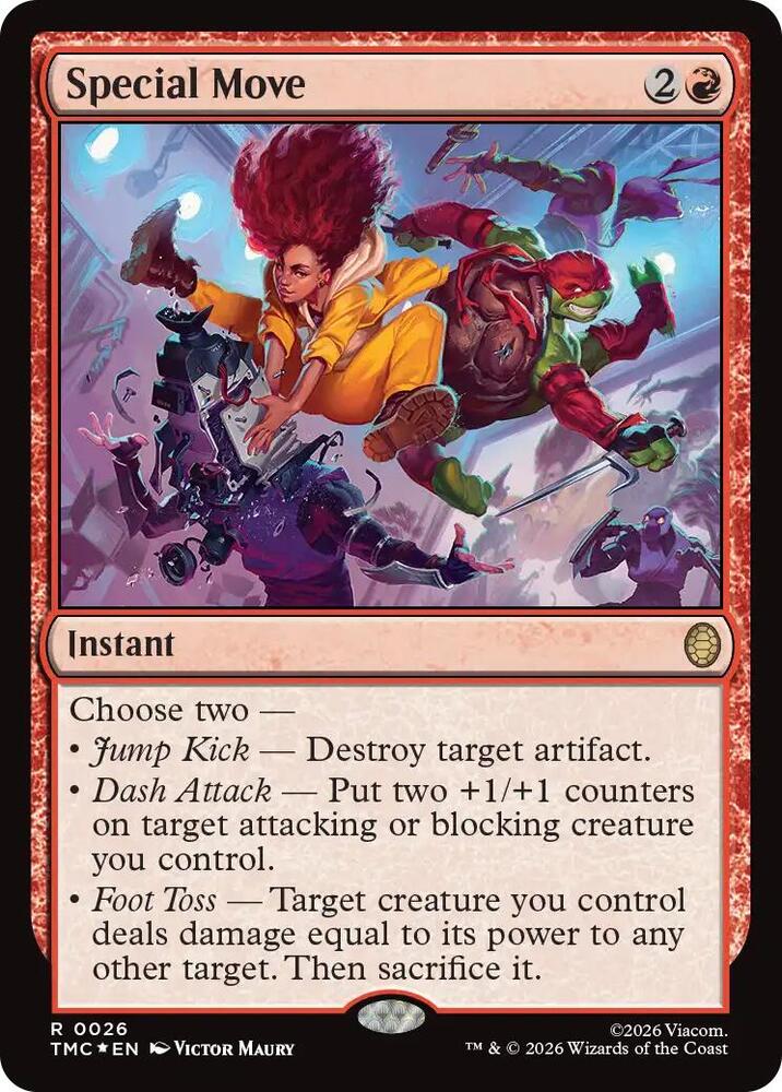 Special Move (Surge Foil) - Commander: Teenage Mutant Ninja