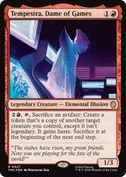 Tempestra, Dame of Games (Surge Foil) - Commander: Teenage Mutant