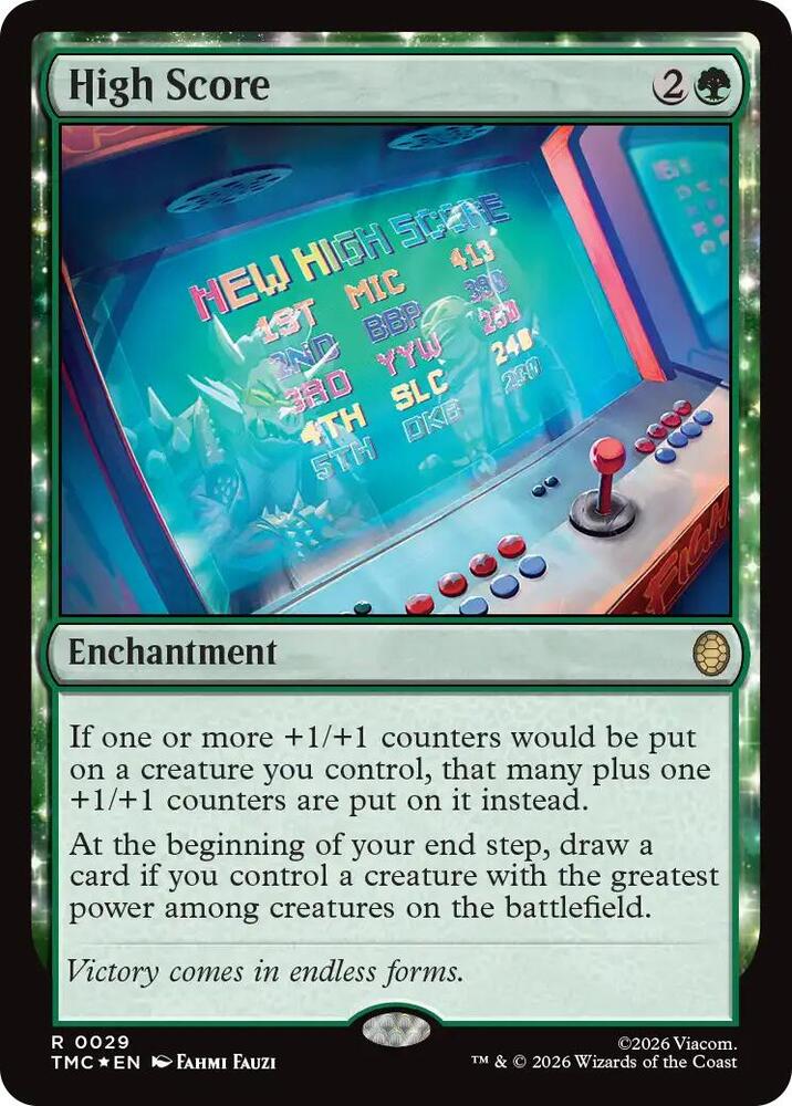 High Score (Surge Foil) - Commander: Teenage Mutant Ninja Turtles