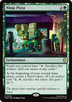 Ninja Pizza (Surge Foil) - Commander: Teenage Mutant Ninja Turtles
