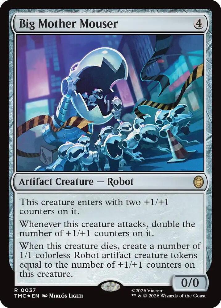 Big Mother Mouser (Surge Foil) - Commander: Teenage Mutant Ninja