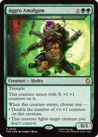 Aggro Amalgam - Voracious Hydra (Surge Foil) - Commander: Teenage