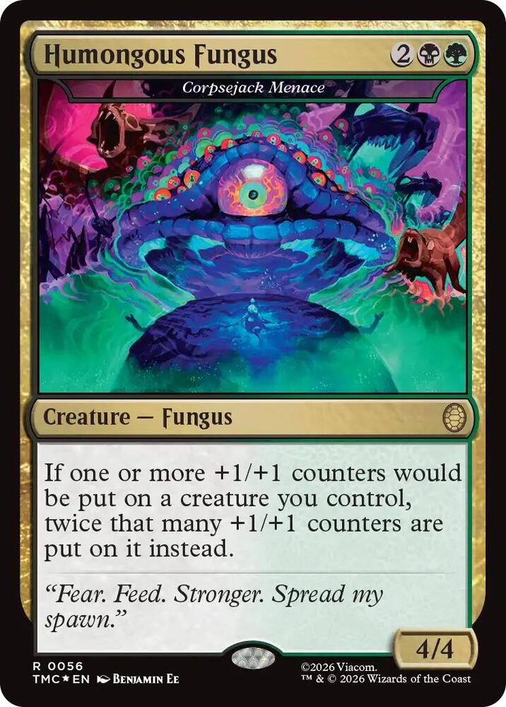 Humongous Fungus - Corpsejack Menace (Surge Foil) - Commander: Teenage  Mutant Ninja Turtles - Magic: The Gathering - TCGplayer.com