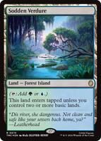 Sodden Verdure (Surge Foil) - Commander: Teenage Mutant Ninja