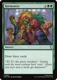 Harmonize (Surge Foil) (Commander: Teenage Mutant Ninja Turtles)