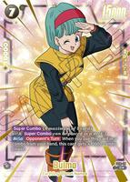 ブルマ スぺシャルカード 12 Bulma - FS12-15 (Gold) - Starter Deck EX: The Beat of Ki - Dragon