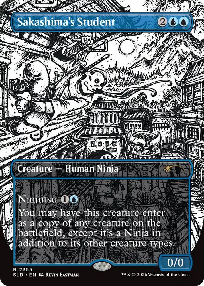 Sakashima's Student (2355) - Secret Lair Drop Series - Magic: The