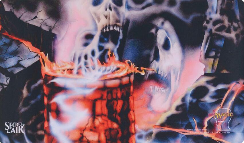 Brain Dead X Secret Lair Miren, the Moaning Well Playmat - Brain