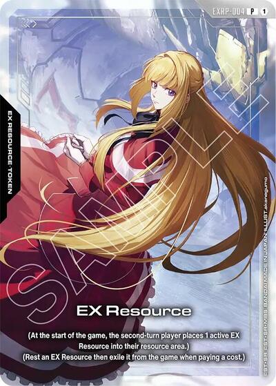 EX Resource (EXRP-004) (Premium Card Collection Gundam Assemble - PC01A) card