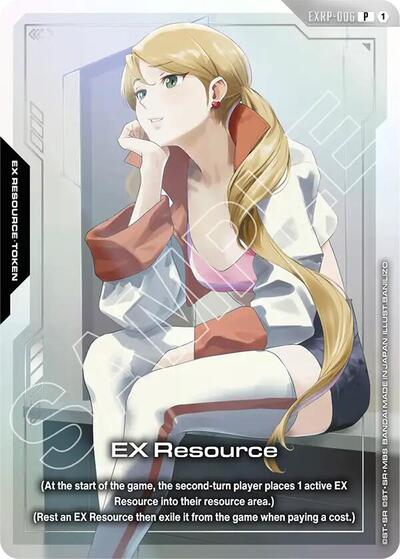EX Resource (EXRP-006) (Premium Card Collection Gundam Assemble - PC01A) card