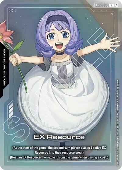 EX Resource (EXRP-008) (Premium Card Collection Gundam Assemble - PC01A) Promotional EX Resource Tokens Promo Gundam card — value and price