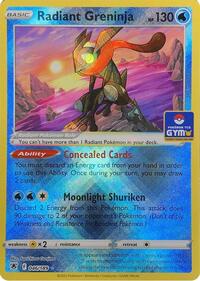 Radiant Greninja #046/189 from League & Championship Cards Pokemon card image